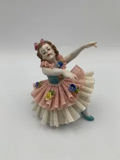 ヨーロッパ輸入品 バレリーナ クリスマス オーナメント スタンド付き