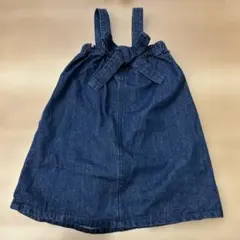 BREEZE デニム ジャンバースカート 100cm