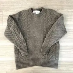 【縮んでいます】ニットセーター　GREEN LABEL RELAXING