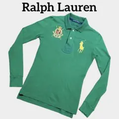【美品】ラルフローレン Ralph Lauren 長袖 ポロシャツ Sサイズ