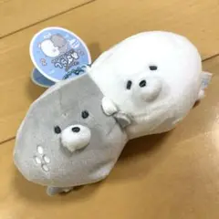 ぎゅーっと　あざらし　むぎゅぬい　マスコットBC ぐれーとしろ　ストラップ