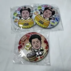ソフトバンク　若鷹ガチャ　缶バッジ　藤井　秋