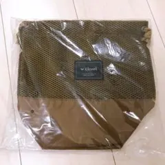 wcloset ノベルティ 巾着バッグ メッシュポーチのサムネイル