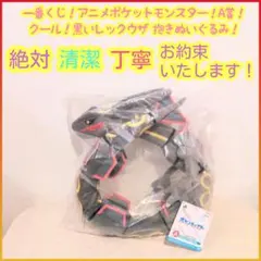 一番くじ ポケモン A賞 A a 黒いレックウザ 抱きぬいぐるみ