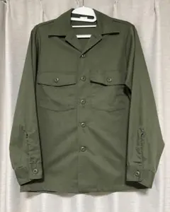 us army ユーティリティシャツ　OG 507 アメリカ軍　80s 美品のサムネイル