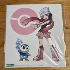 ポケモン　ARTFX J ヒカリwith ポッチャマ　特典　イラスト色紙