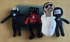 スキビティトイレ　ぬいぐるみ　セット　ジャンク品