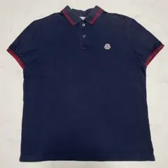 MONCLER リンガー 半袖 ポロシャツ　NAVY Sサイズ MONCLER リンガー 半袖 ポロシャツ NAVY Mサイズ - メルカリ