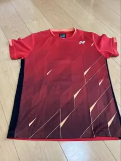 YONEX レッド Tシャツ Sサイズ　ユニフォーム