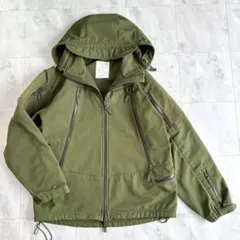 美品✨ヒューストン 多機能 タクティカルジャケット ベルクロ XL オリーブ色系のサムネイル