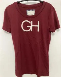 本日まで値引　未使用Gilly Hicks 半袖 Tシャツ ボルドー Sサイズのサムネイル