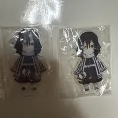 鬼滅の刃 ufotableカフェ 繋がるアクリルスタンド 伊黒小芭内セット