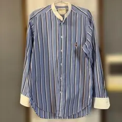 マッキントッシュフィロソフィー バッキンガムベア バンドカラーシャツ 38