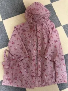 サンリオ　レインコート　ピンク　マイメロ　クロミ　120