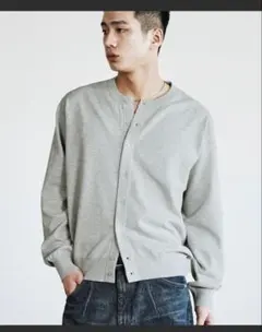 【WYM】T/C CREW COMPACT CARDIGAN Mサイズのサムネイル