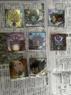 ドラゴンボール ウエハース シール　超 13弾 セミコンプ 8枚