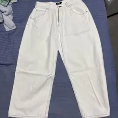 XLARGE ホワイト ワイドパンツ