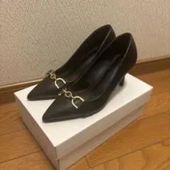 GRL パンプス　ブラック　黒　23.0のサムネイル