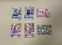 アイカツカード 紅林珠璃 音城セイラ 3DS 6枚セット