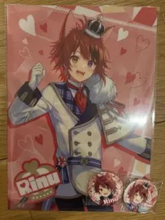 すとぷり 莉犬 缶バッジ クリアファイル