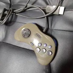 SEGA セガサターン コントローラー 有線 グレー