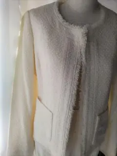 レディーススーツ上下セット上品、国内縫製