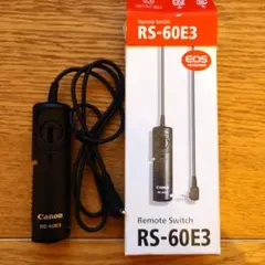 Canon Remote Switch RS-60E3 リモートスイッチレリーズ