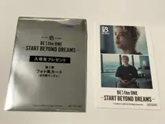 BE:FIRST 映画 入場特典 シュント SHUNTO フォト風カード