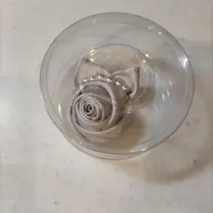 売り切れアクアガレージ プチコサージュ パールグレージュ