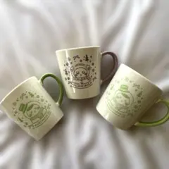 ちいかわ　エニマイくじ　モモンガ・くりまんじゅう2個　マグカップ　3個セット