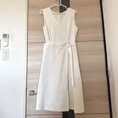 ナノユニバース　ノースリーブ　ワンピース