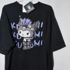 新品 Tシャツ XL パンク クロミ サンリオ 刺繍 ビッグシルエット 半袖