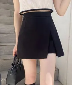 CHICO スリットレイヤードスカパン