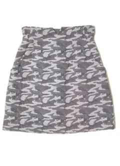 美品 ♡♡COCO DEAL カモフラ柄 ジャガード コクーンスカート♡♡