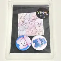 VINYL ケンエレファント クマども 缶バッジセット アメ