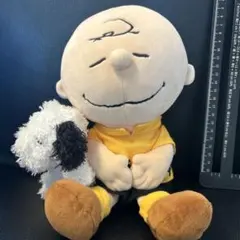 右下！ユニバ！チャーリーブラウンぬいぐるみ