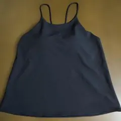 UNIQLO クレープジャージーブラキャミソール ネイビー M 未使用のサムネイル
