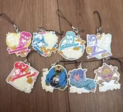 ジョジョ　一番くじ　G賞　ラバーストラップ　8種