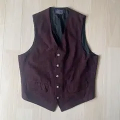 40's PENDLETON ウールベスト チェックのサムネイル