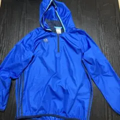 adidas フード付きピステ 160 青