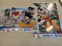 一番くじドラゴンボール 40th ～其之一～ H賞　クリアポスター 2種セット