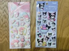 【新品/未使用品】サンリオ クロミ・マイメロふわふわシール