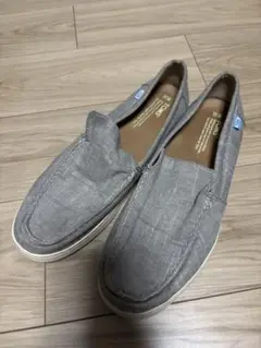 TOMS スリッポン グレー M 12