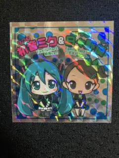 初音ミク ミックリマン メタルチャーム ストラップ 初音ミク ビックリマン ミックリマン メタルチャーム 未使用