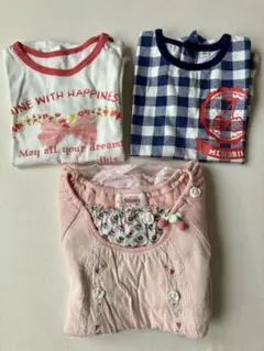 【まとめ売り】ベビー女の子90サイズ　Tシャツ トップス　チュニック