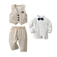 男の子カジュアルスーツセット 子供フォーマル ブレザー