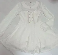 ♡ リズリサ ♡ LIZLISA ニットワンピース 平成 Y2K