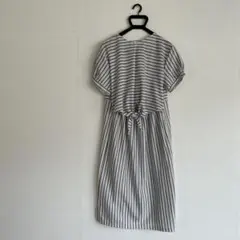 新品 68 Siddle ストライプ 半袖 ワンピース