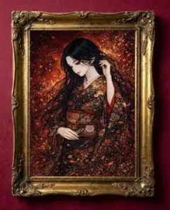 くー断食中様専用※１点物※神籙封筒※真物館#318