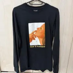 HUF × PLAYBOY ブラック ロングスリーブ Tシャツ S